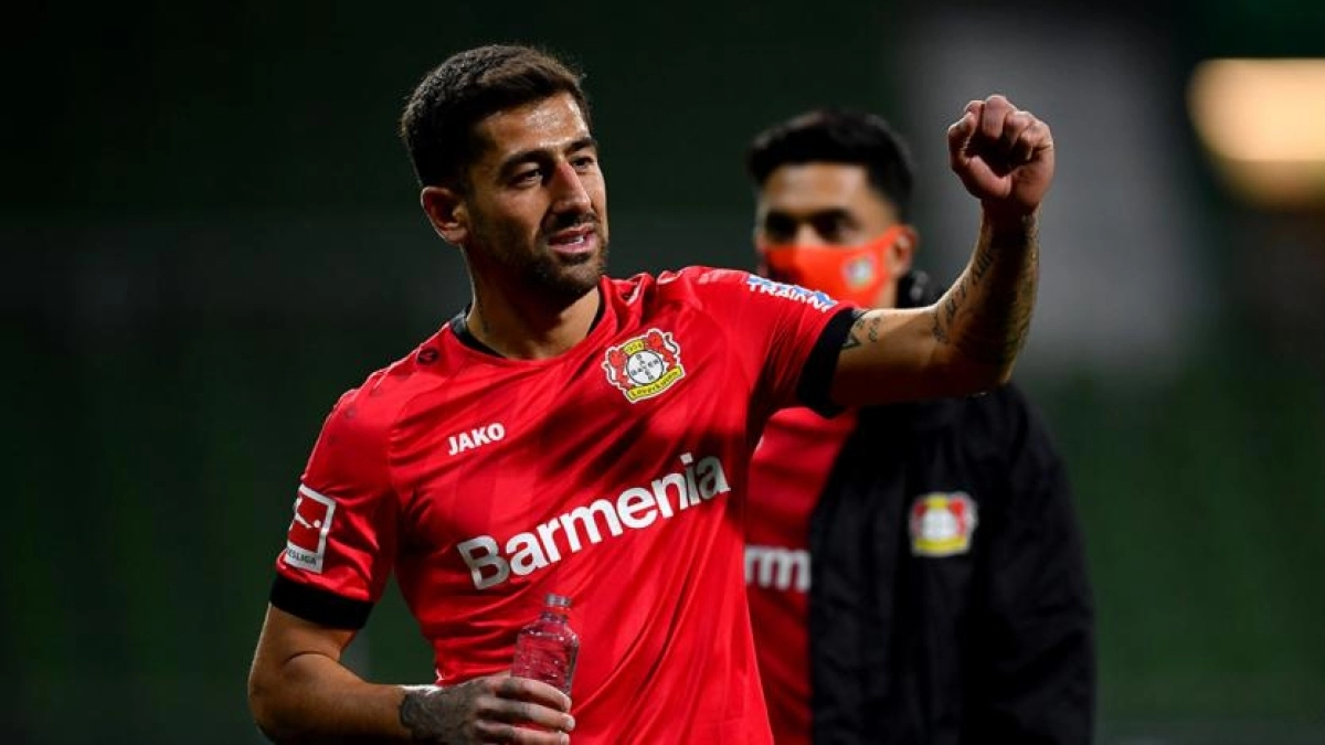 Kerem Demirbay, el mediocampista que define al Leverkusen de Bosz | FOTO: LEVERKUSEN