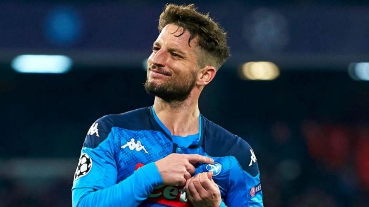 Dries Mertens es tentado con una oferta para salir del Nápoles "Foto: NotiUlti"