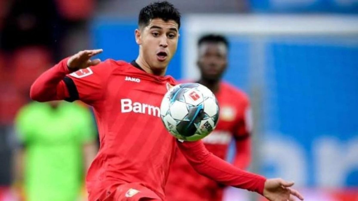 La duda de Exequiel Palacios: ¿confiar o marcharse?. Foto: Marca Argentina