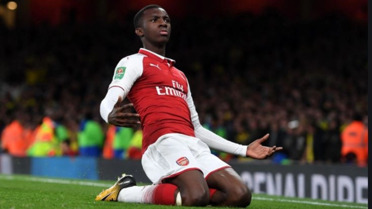 El Arsenal quiere renovar a Nketiah, que pone una condición para aceptar "Foto: BeSoccer"
