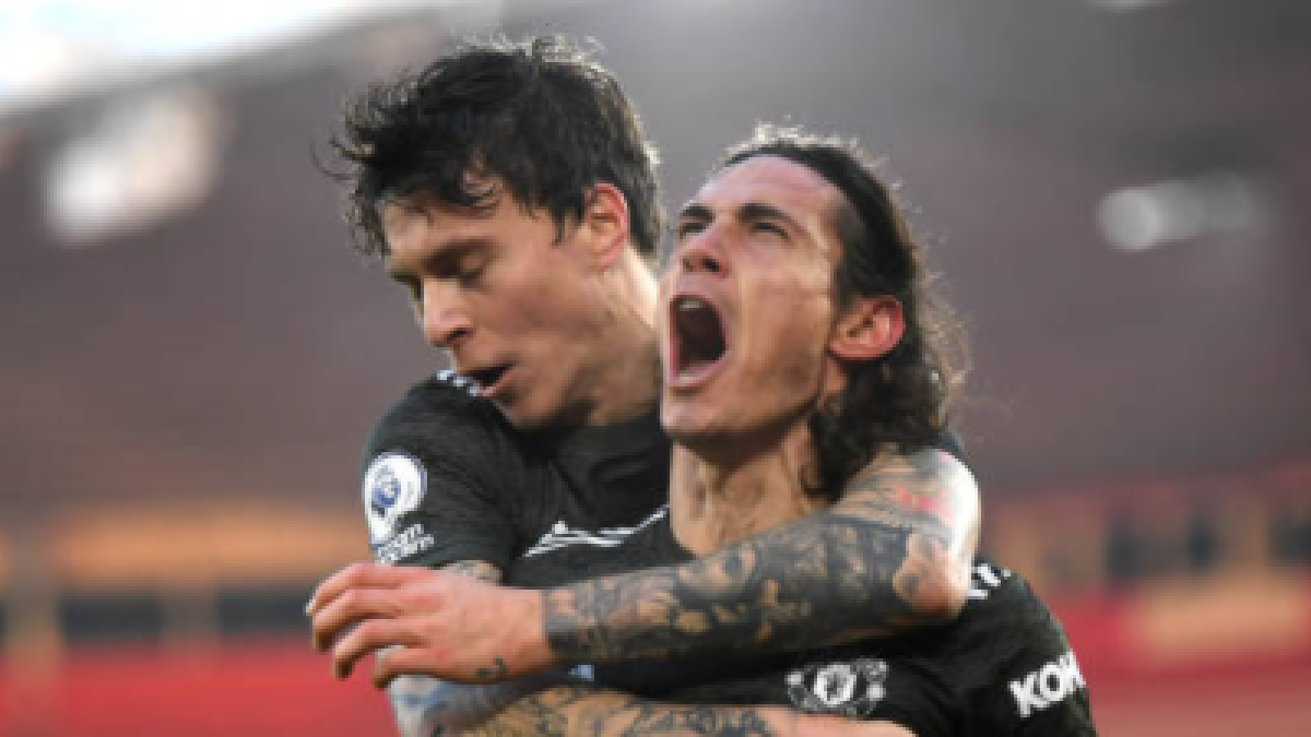 "El United piensa en mejorar el contrato de Cavani./ Foto: Getty Images"