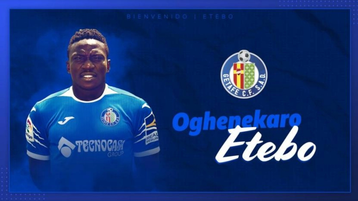 El Getafe ficha a Etebo / Getafe