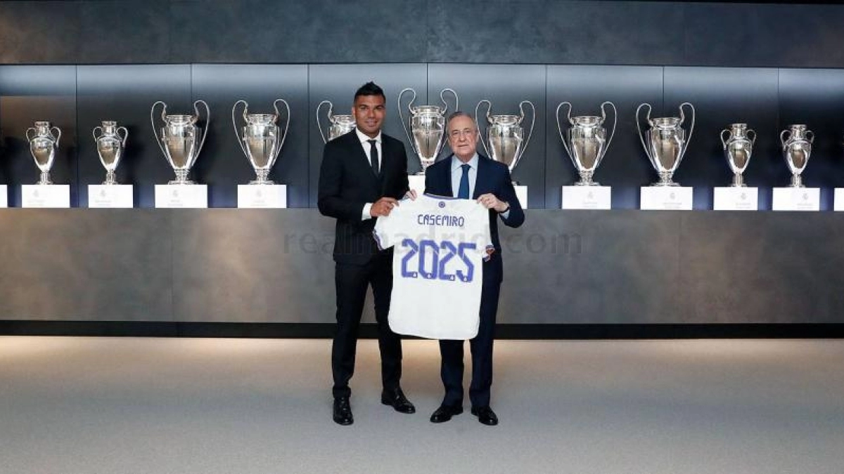 El Real Madrid blinda a Casemiro / Realmadrid.com