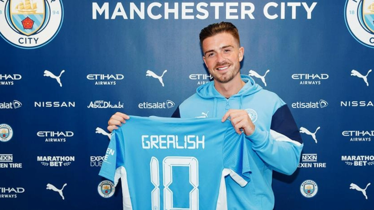 Jack Grealish, el fichaje más caro de este mercado veraniego. Foto: Getty