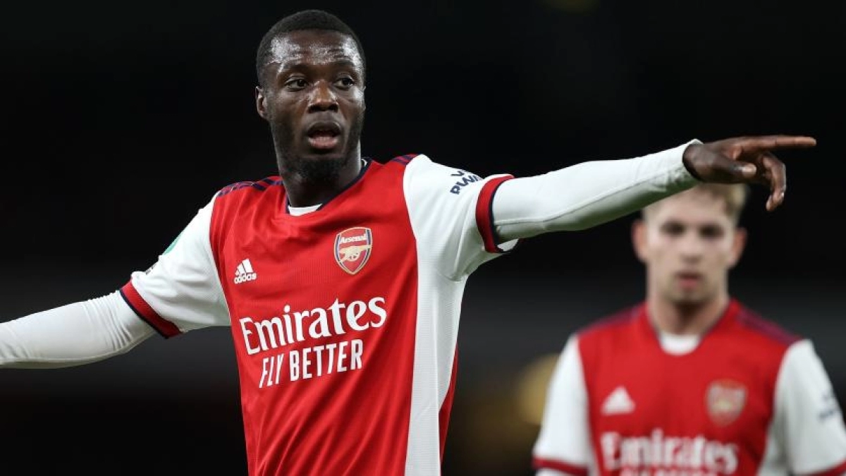 El Milan sigue la situación de Nicolas Pépé, quien se quiere ir del Arsenal
