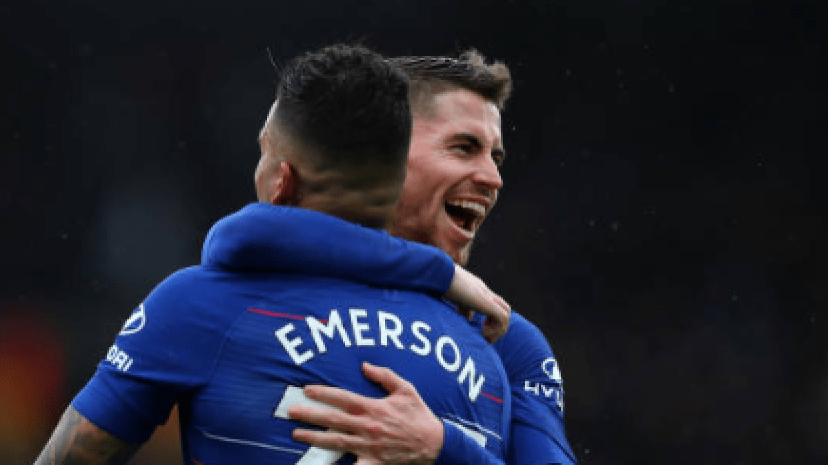 "La Juve negocia por Emerson y Jorginho con el Chelsea. Foto: Getty Images"
