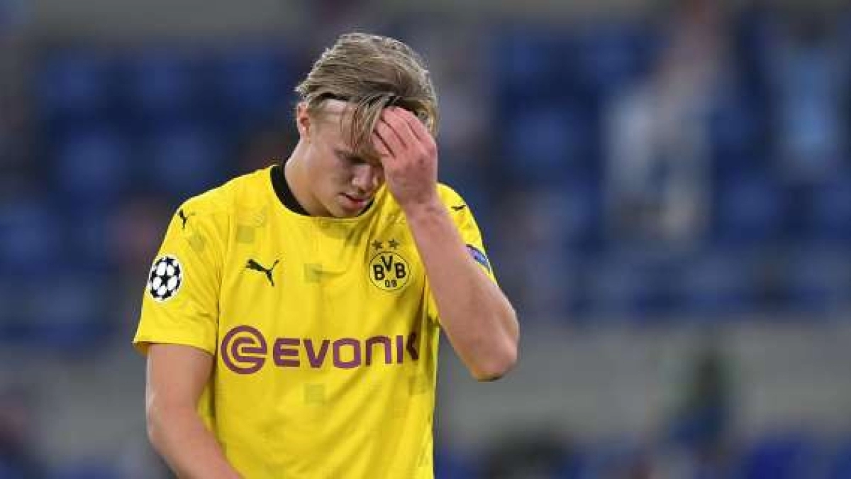 El ariete noruego se ha quedado sin Mundial y sin Champions League en cuestión de una semana. Foto: Getty