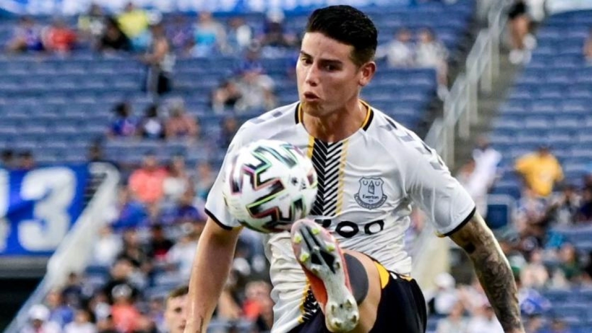 Everton: Rafa Benítez le confirma a James que no cuenta con él