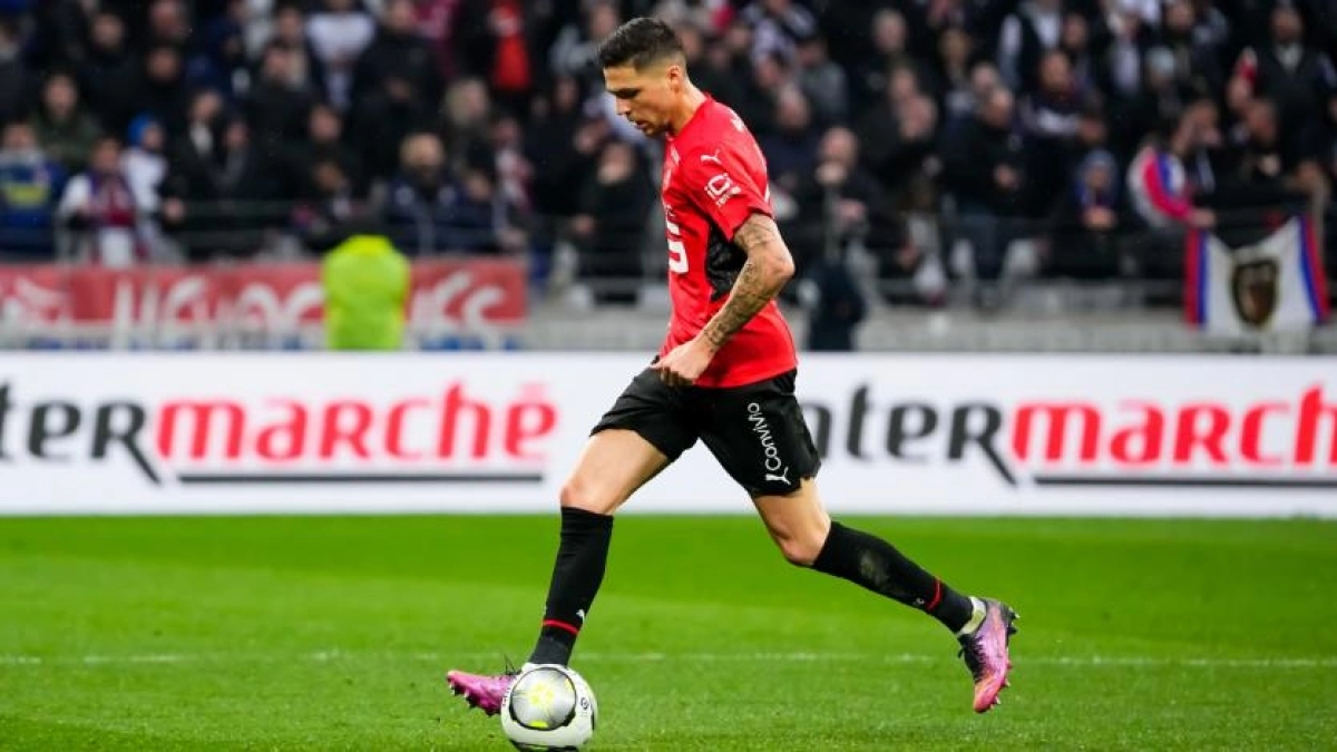 Jonas Martin, jugador del Stade Rennais. Foto: Getty