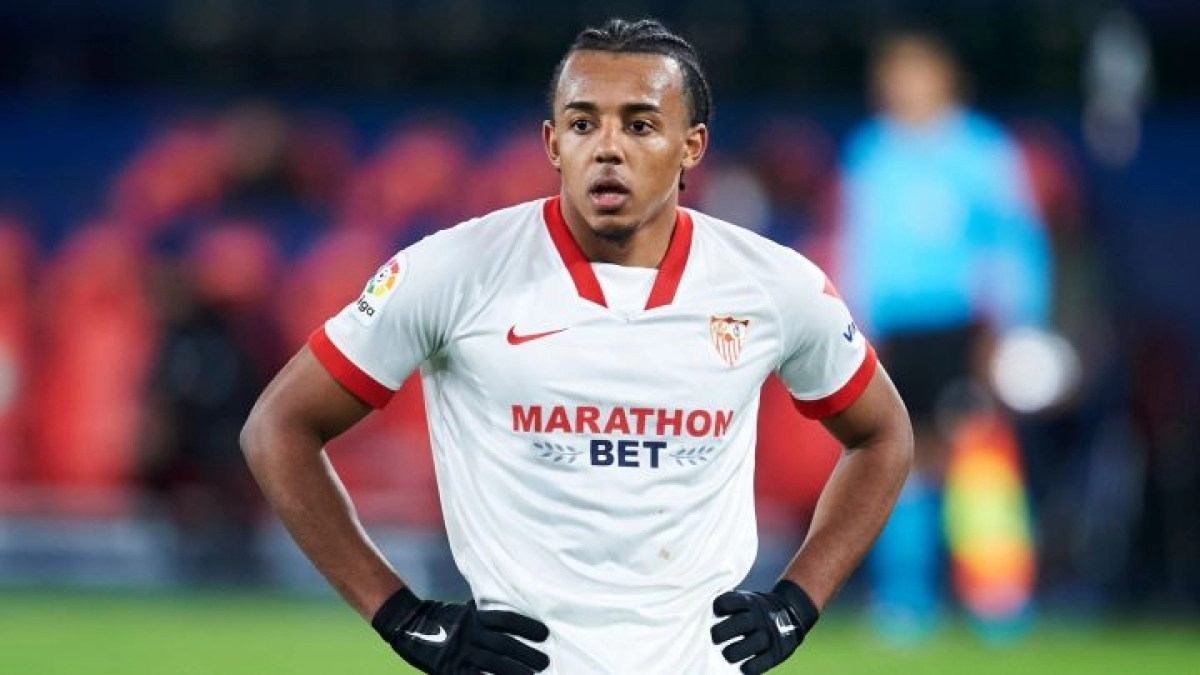 Jules Koundé saldrá del Sevilla este verano, rumbo a Londres. Foto: Getty