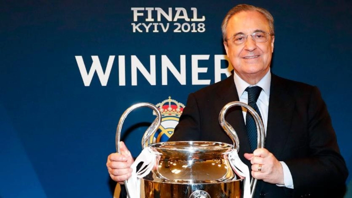 El presidente blanco ya piensa en la próxima temporada. Foto: @realmadrid