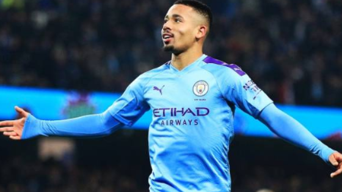 Gabriel Jesús no termina de dar el salto en el Manchester City "Foto: AS"