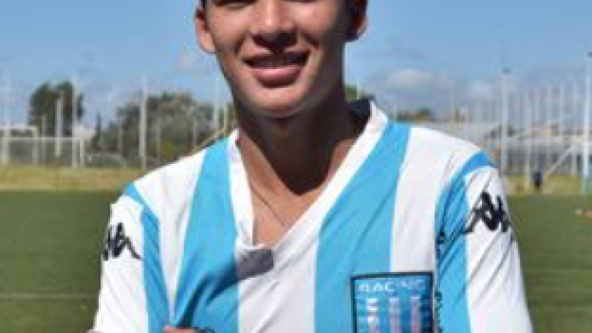 El FC Barcelona va a por Gonzalo Sosa, una joya juvenil de Racing Club "Foto: Racing de Alma"