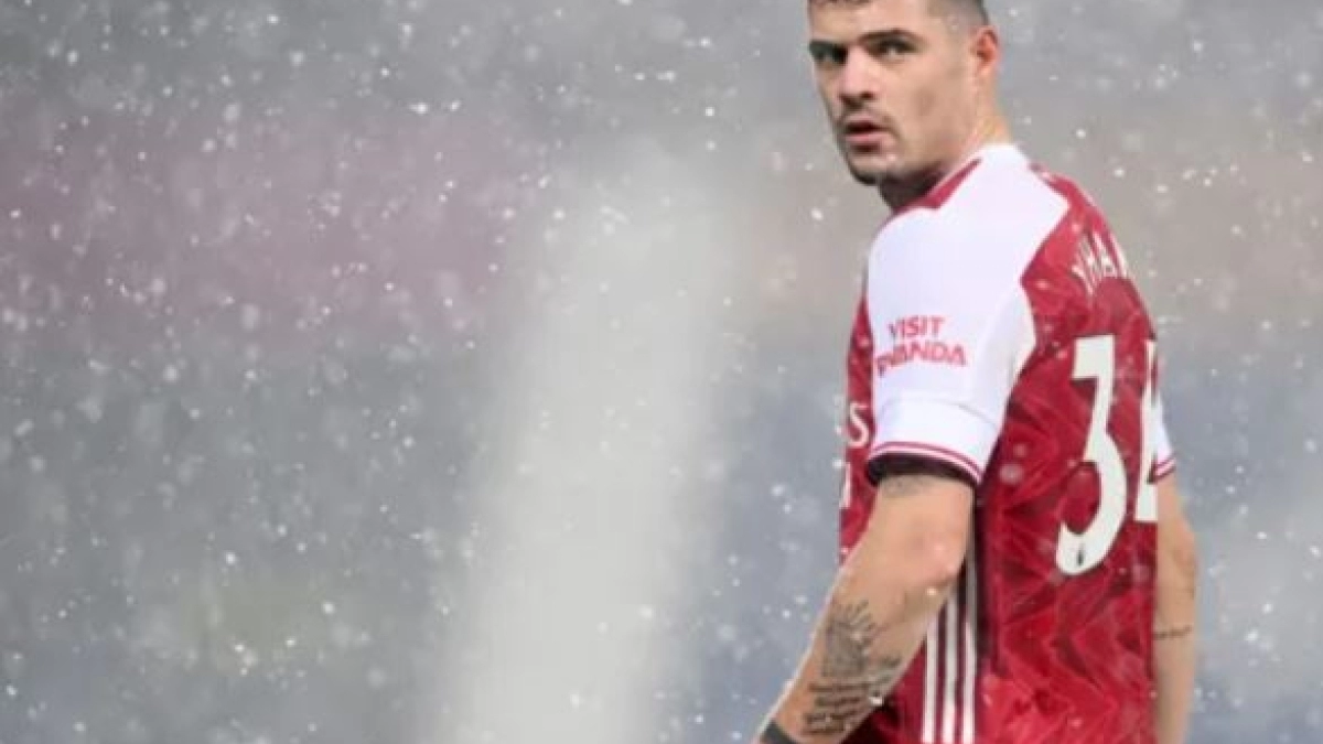 Granit Xhaka, una oportunidad de mercado que enamora a Mourinho y la Roma "Foto: Pain In The Arsenal"