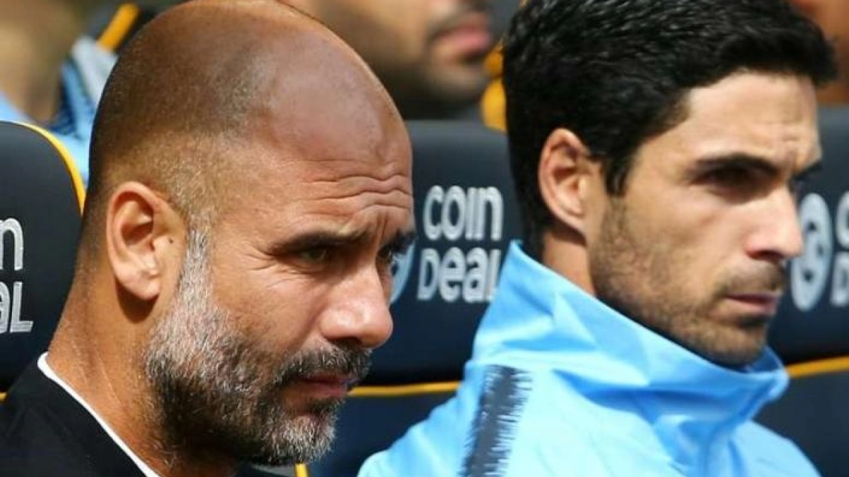 Guardiola cae ante Arteta.