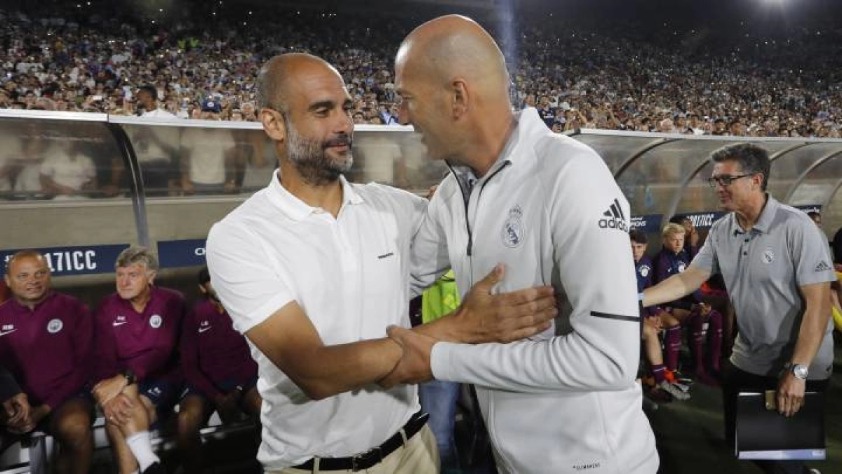 Guardiola elogia a Zidane antes de enfrentarse