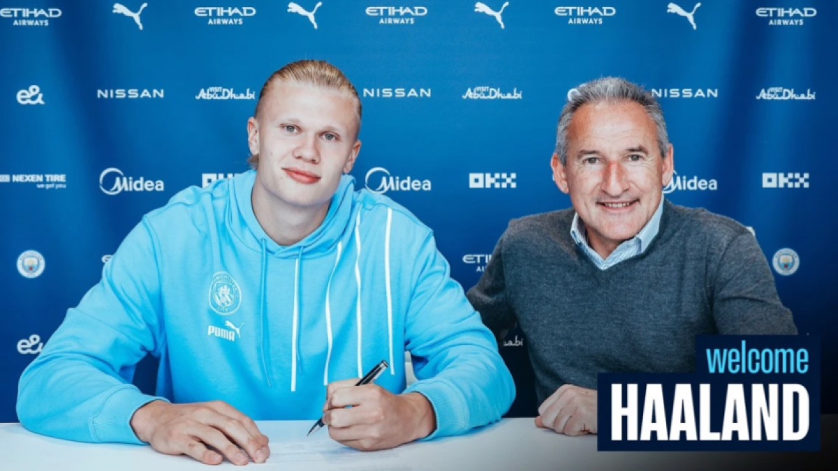 OFICIAL: Erling Haaland, nuevo jugador del Manchester City