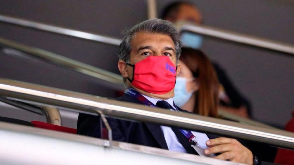 Laporta, cerca de cerrar un patrocinio de 500 millones para el Barça