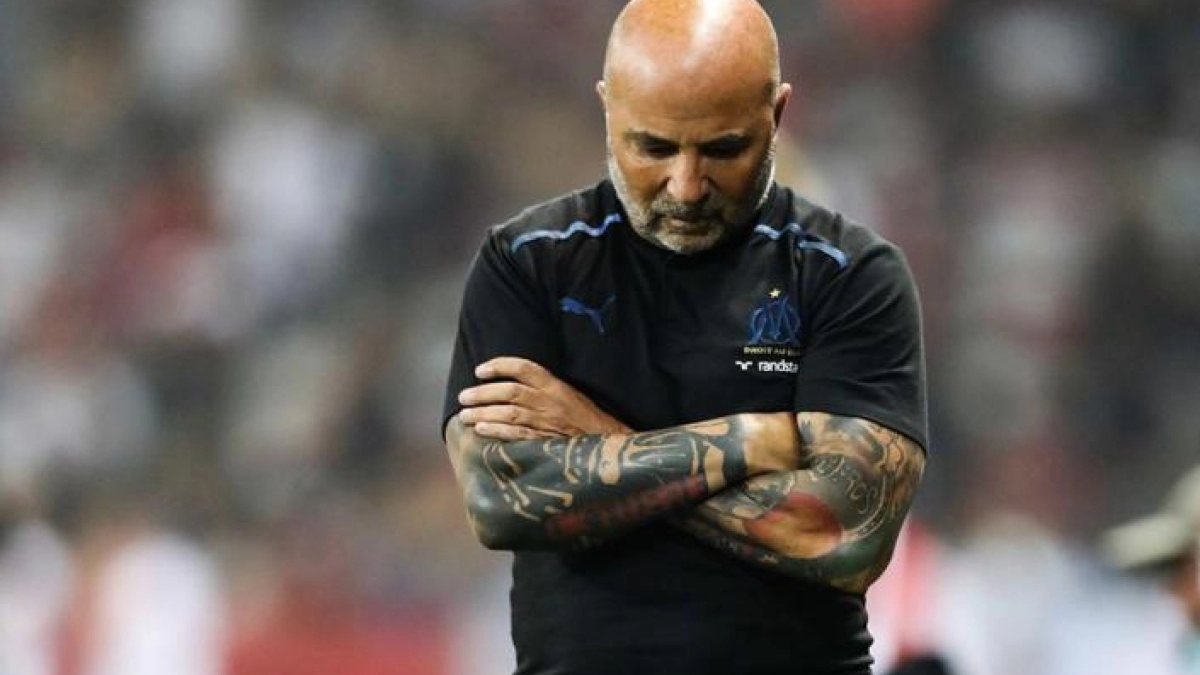 Olympique de Marsella: Jorge Sampaoli, en la cuerda floja