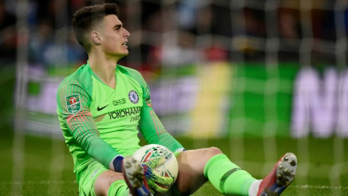 Kepa Arrizabalaga con menos opciones que nunca de seguir en el Chelsea. Foto: El Español