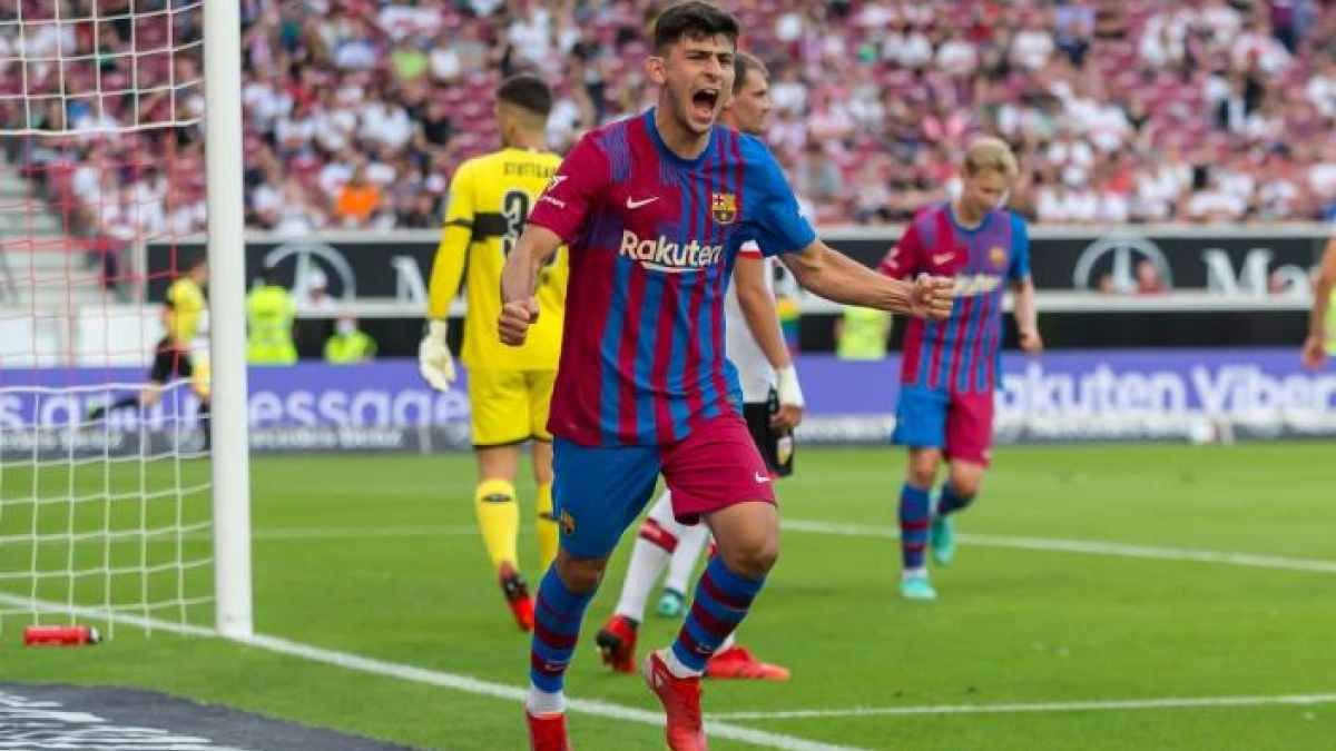 Yusuf Demir ha jugado nueve encuentros con la elástica culé. Foto: Getty