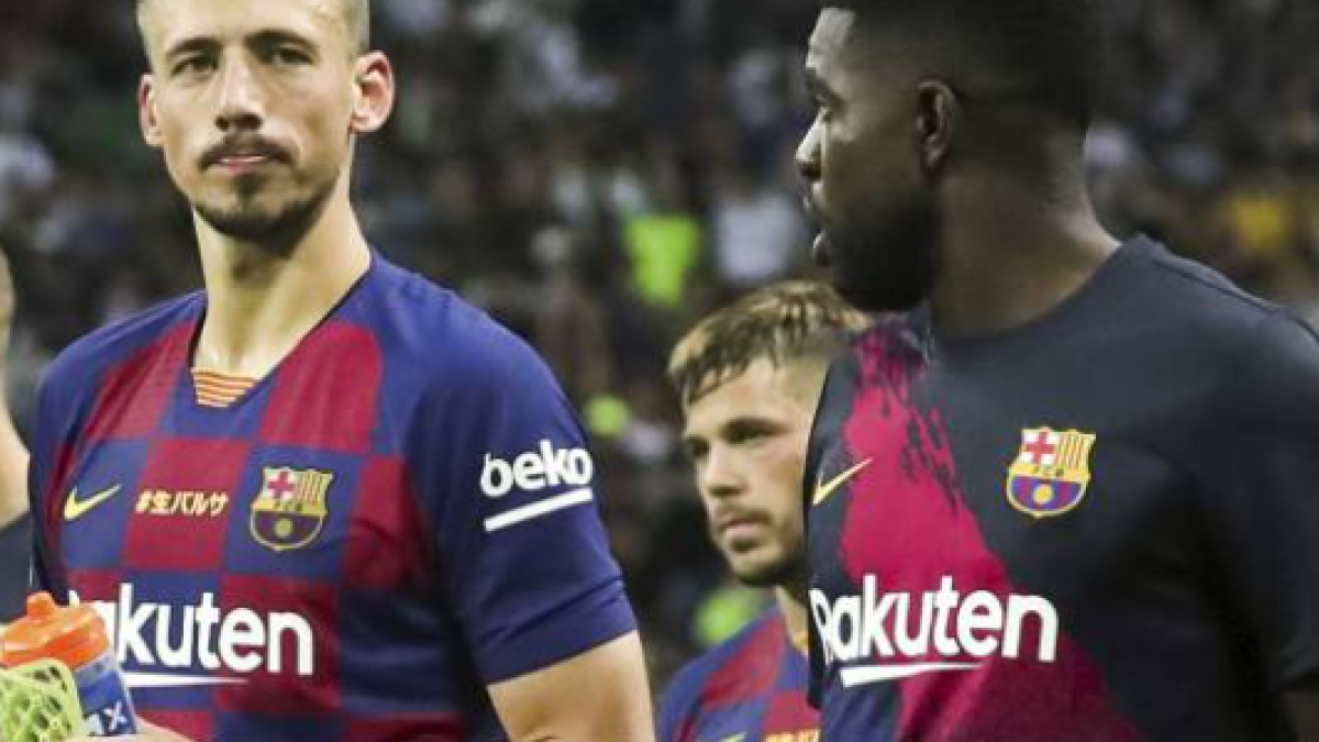 Las cruces a Samuel Umtiti y el silencio a Clement Lenglet "Foto: AS"