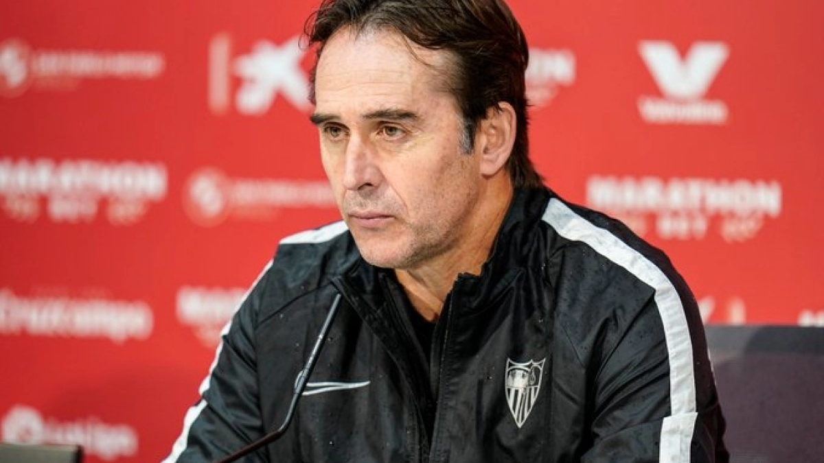 Julen Lopetegui quiere fichajes. Foto: @SevillaFC