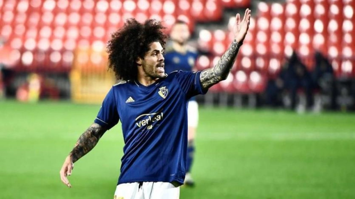 El jugador canario tiene problemas internos en CA Osasuna. Foto: Getty