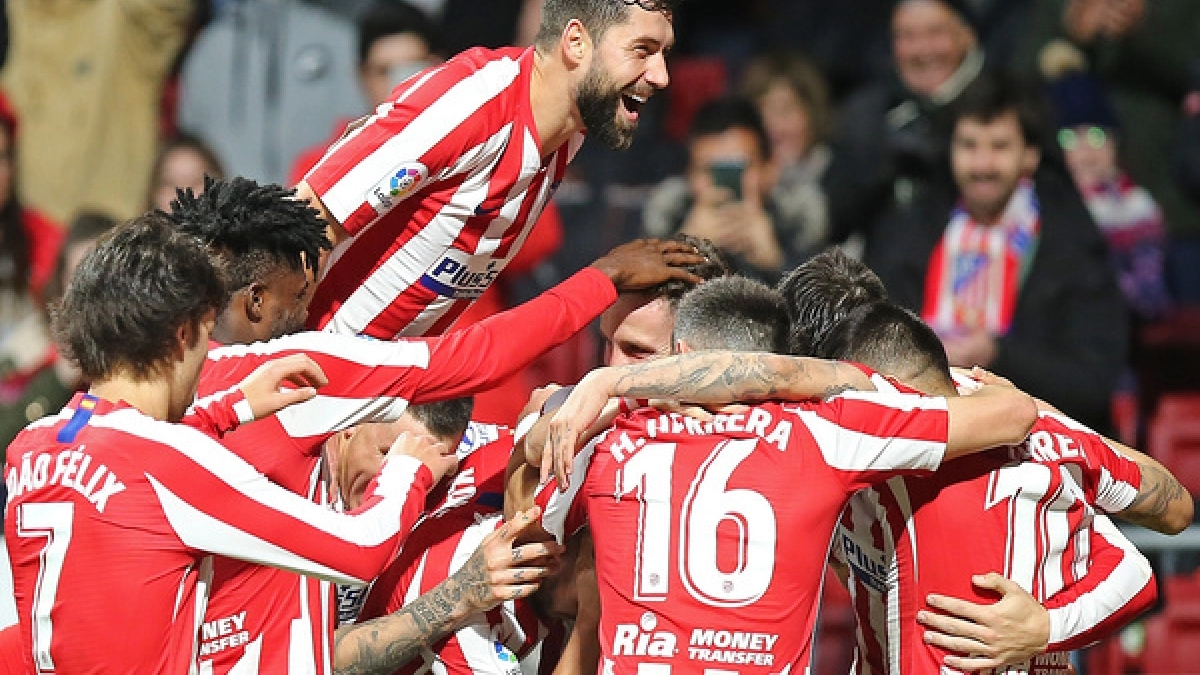 El Atlético de Madrid ocupa la cuarta posición en LaLiga española. Foto: Atlético de Madrid