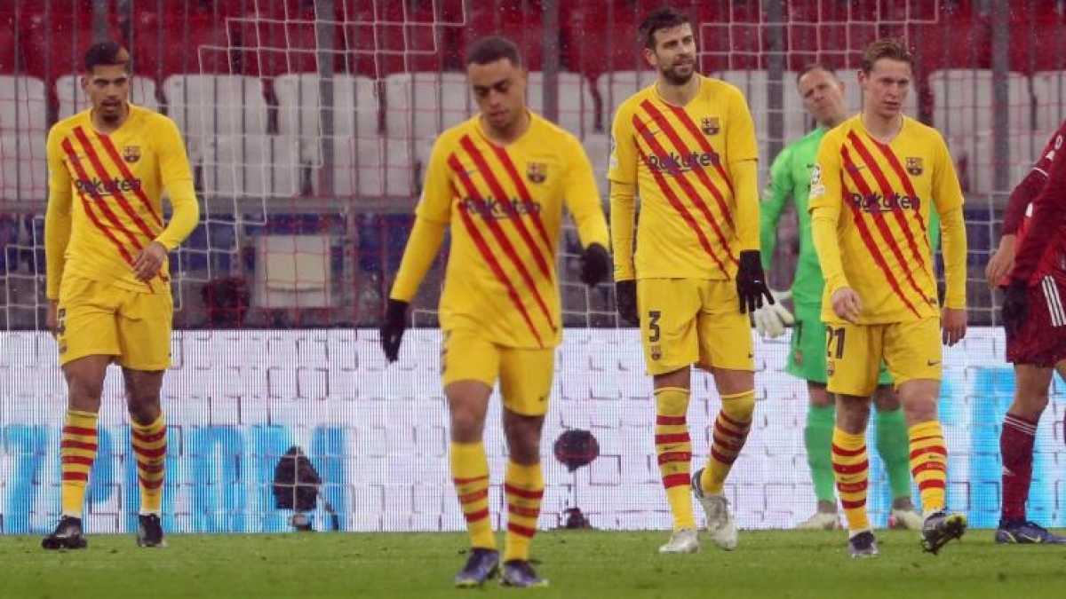 Los 3 jugadores señalados por la eliminación del Barcelona en la Champions
