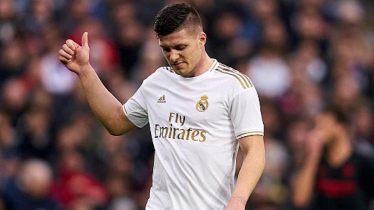 Luka Jovic estuvo a punto de fichar por el Nápoles. Foto: Defensa Central