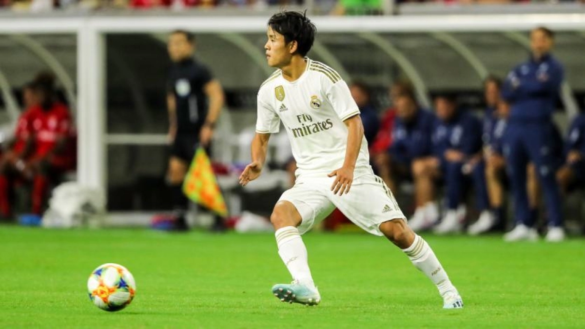 Takefusa Kubo será txuri-urdin. Foot: @RealMadrid