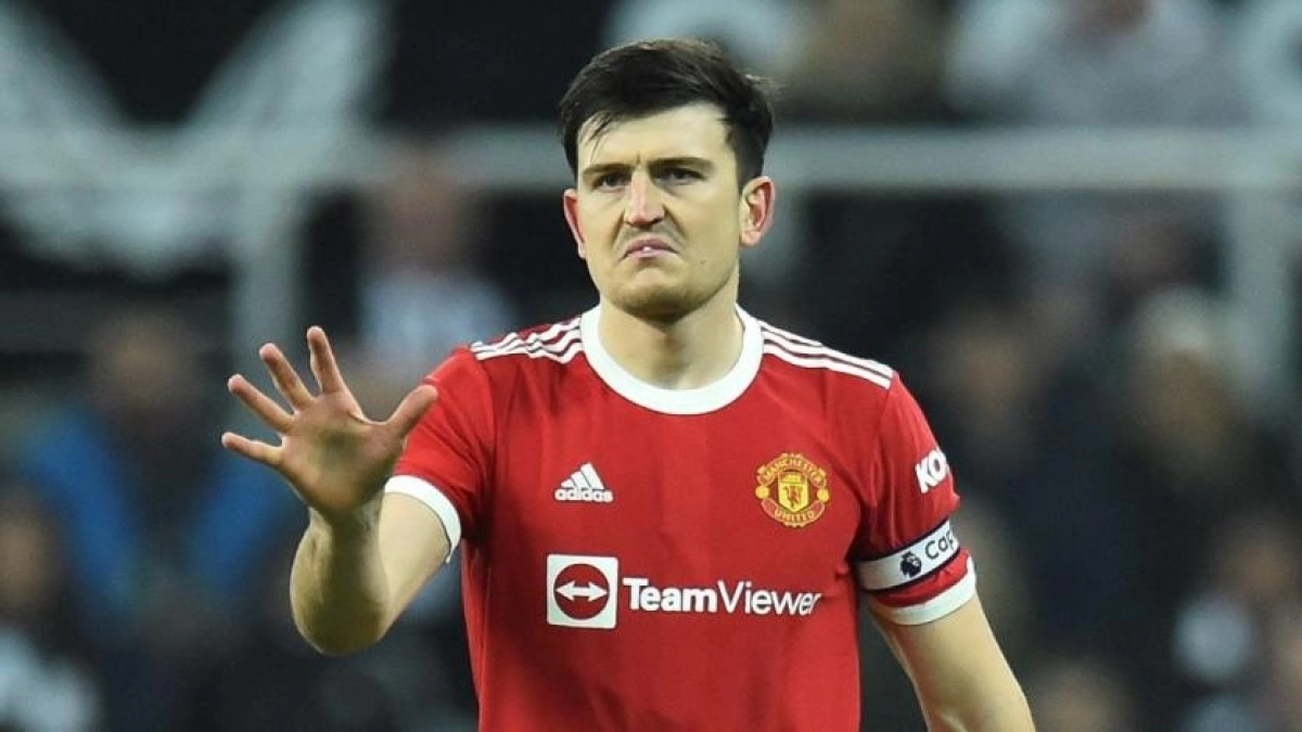 Harry Maguire, jugador del Manchester United: EFE