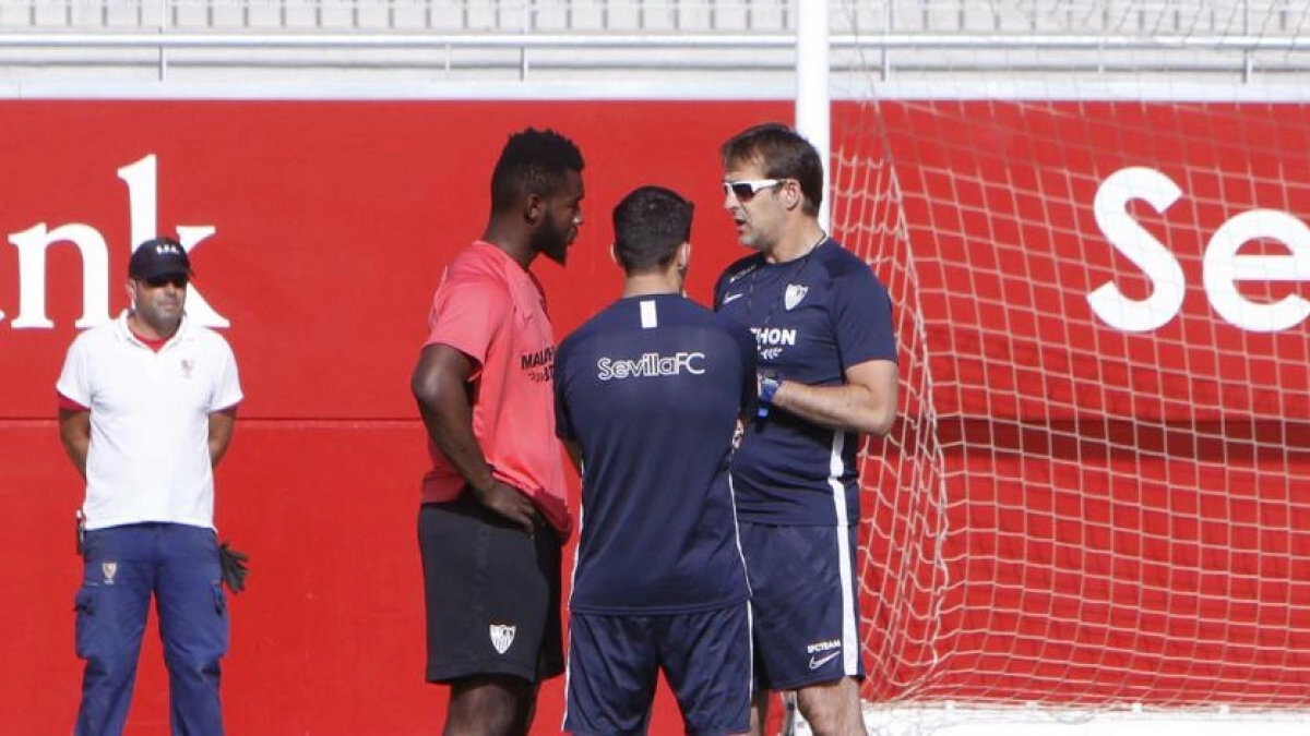 La mala forma física de Gnagnon lo deja fuera del Sevilla. Foto: Diario de Sevilla