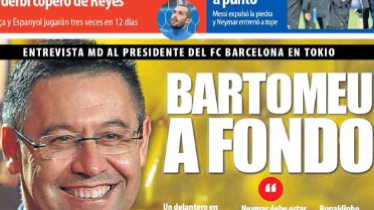 Mundo Deportivo o el olvido del contrapoder en el periodismo "Foto: MD"