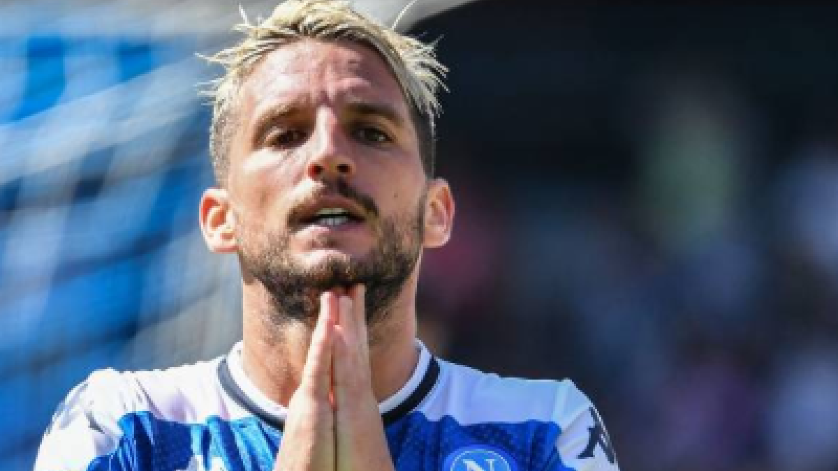 "Las condiciones de Mertens para renovar con el Nápoles. Foto: Getty Images"