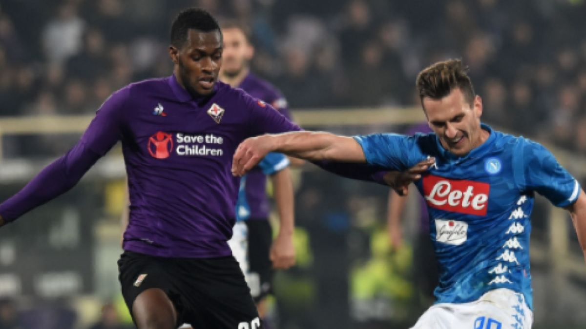 "La Fiorentina gana enteros para fichar a Milik. Foto: Getty Images"