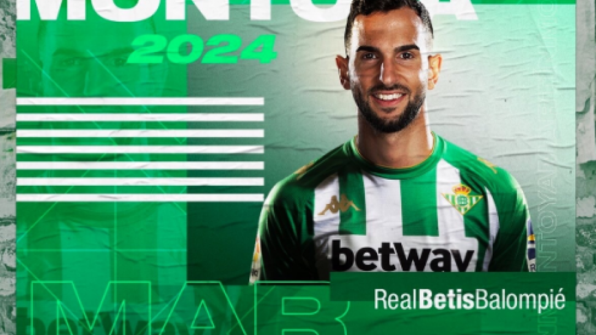 OFICIAL: Martín Montoya, nuevo jugador del Real Betis "Foto: RBB"