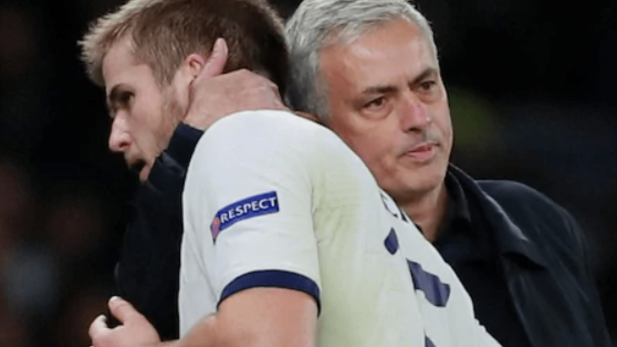 Eric Dier, una de las obras maestras de Mourinho en el Tottenham "Foto: Telegraph"