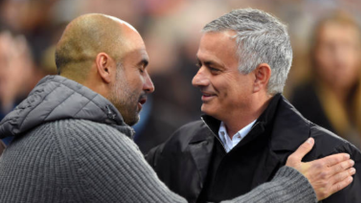 "Mourinho le gana la partida a Pep. Foto: Getty Images"