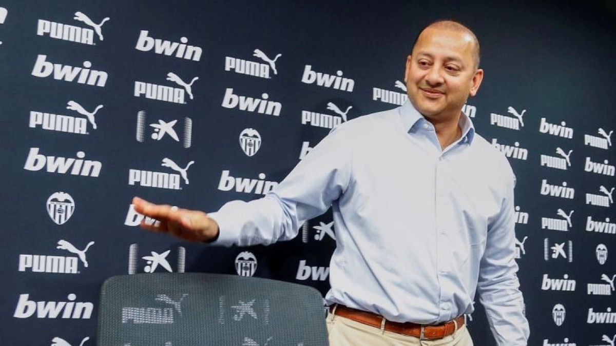 Murthy trata de calmar a la afición del Valencia / Lasexta.com