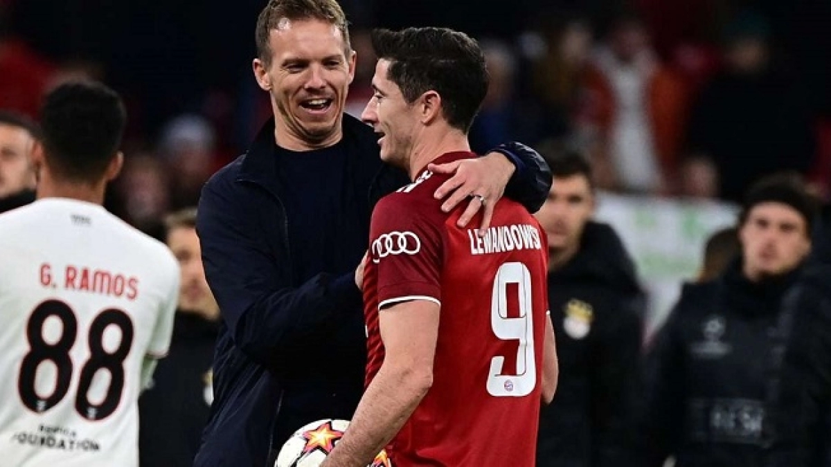 Nagelsmann habla sobre el futuro de Lewandowski en el Bayern / Fotmob.com