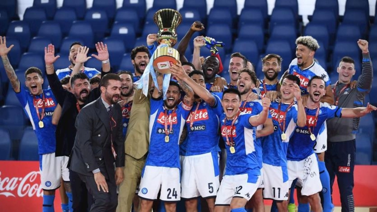 El planteamiento de Gattusso contra la Juventus | FOTO: NAPOLES