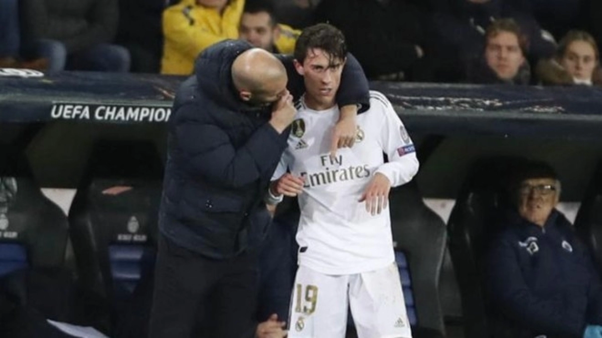 Guiño de Odriozola al Sevilla.