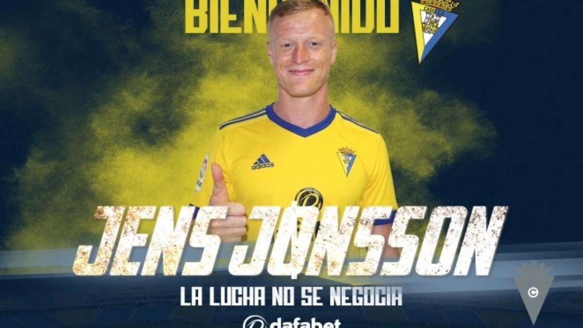 Oficial: Jens Jonsson al Cádiz / Cadizcf.es