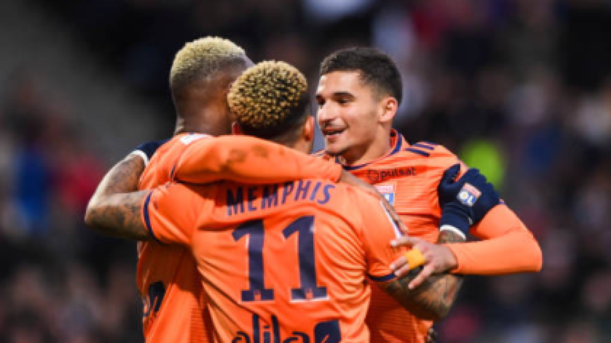 "Los tres futbolistas que saldrán del Olympique de Lyon. Foto: Getty Images"