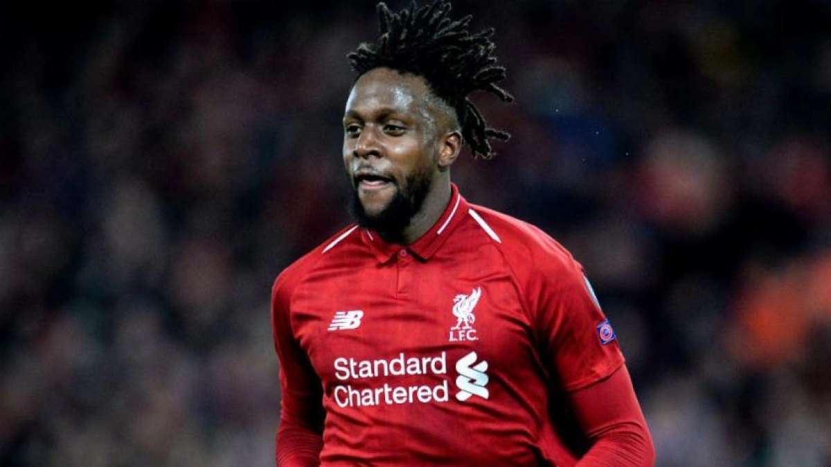 Divock Origi, jugador del Liverpool: EFE.
