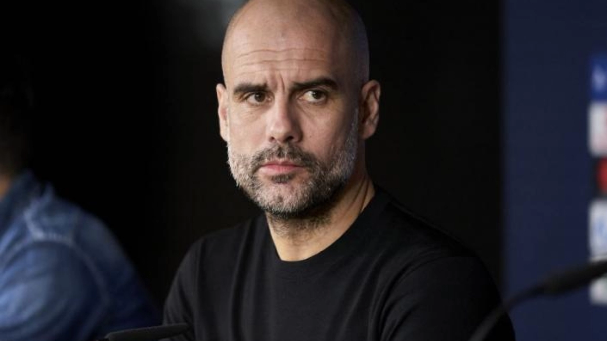 Pep Guardiola tras la última perla ecuatoriana. Foto: Cadena Ser