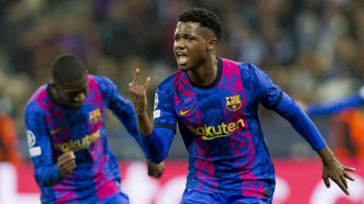 Ansu Fati regresa por la puerta grande tras su partido ante la Real Sociedad. Foto: Cadena SER