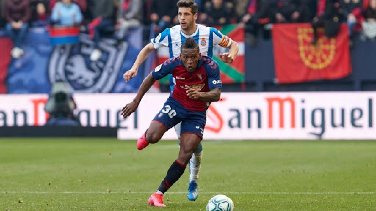 Simeone elige a su nuevo lateral: Pervis Estupiñan  | FOTO: OSASUNA